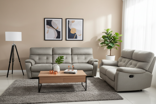 Aero Fabric Recliner Sofa