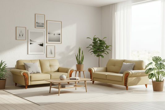 Maple Fabric Sofa
