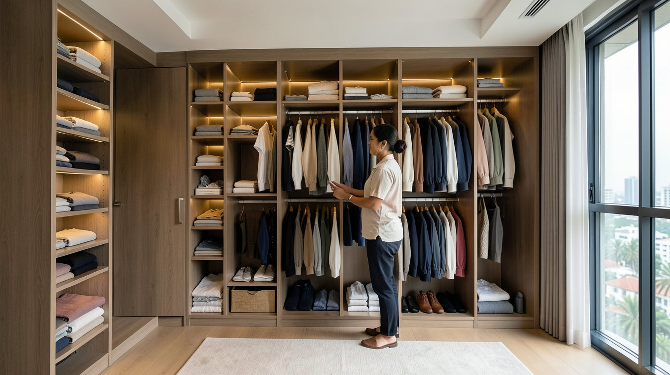 Which Door is the Best for Your Wardrobe - Singapore Home Interior