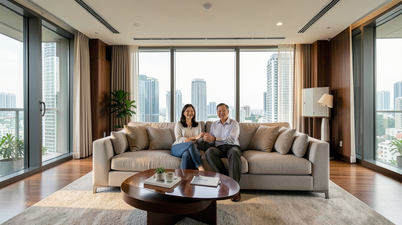 How to Choose a Sofa for a Narrow HDB Living Room - Singapore Home Interior