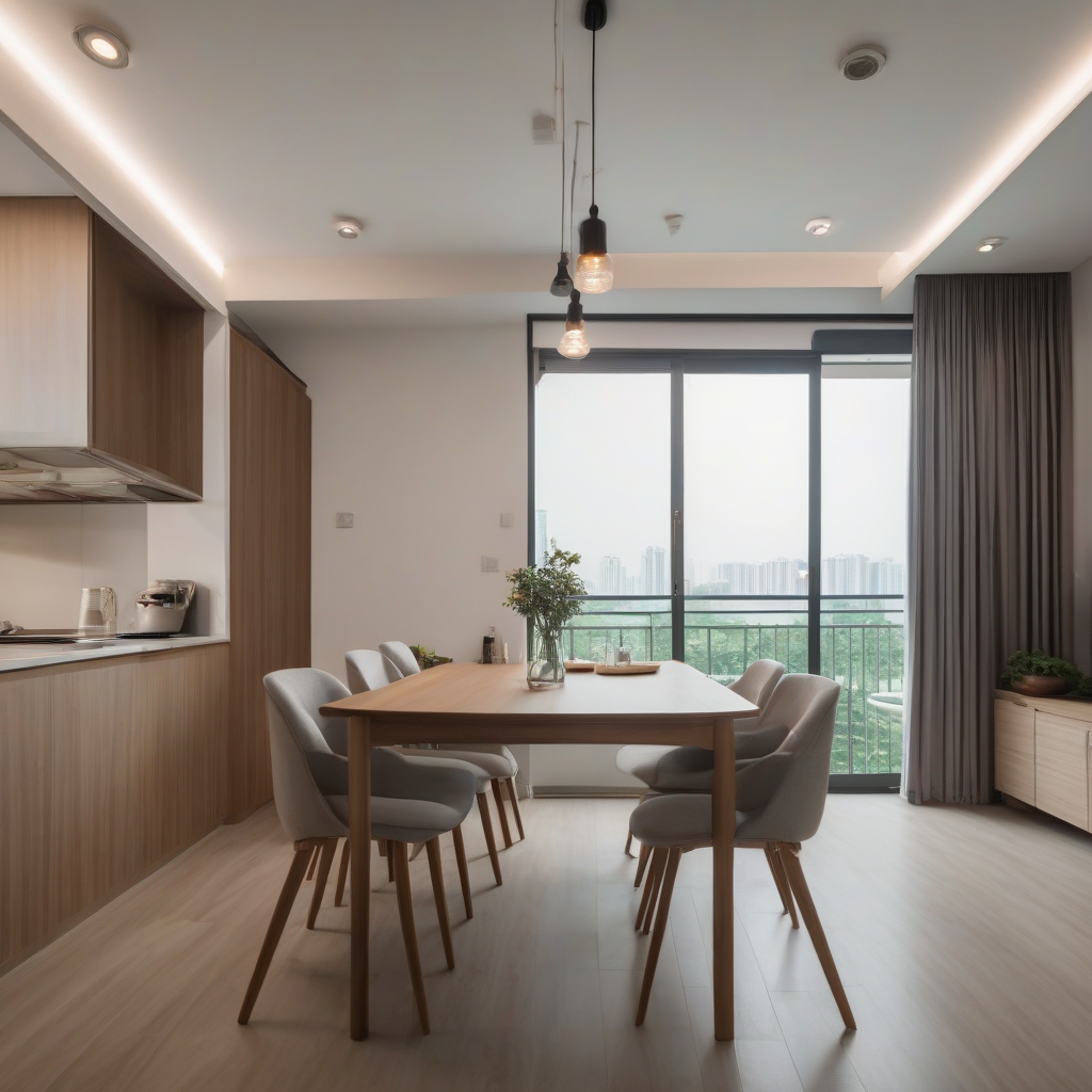 How Open-Concept Kitchens Changed the Way We Choose Dining Furniture - Singapore Home Interior