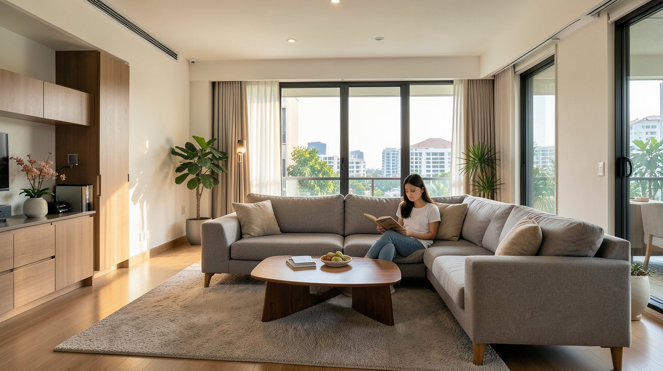 Does Paint Colour Really Make a Room Look Bigger? What the Science Says - Singapore Home Interior