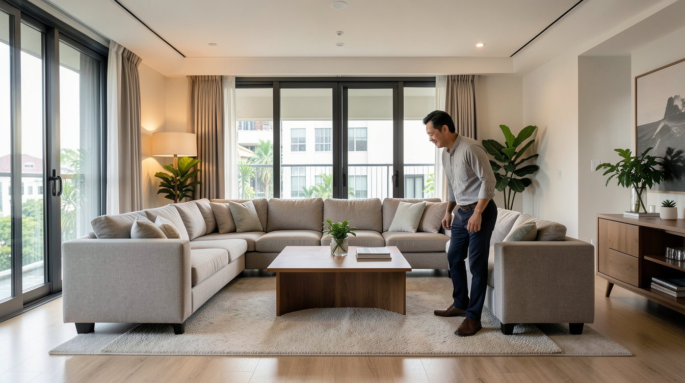 Designing a Living Room Where Everyone in the Family Has Their Spot - Singapore Home Interior