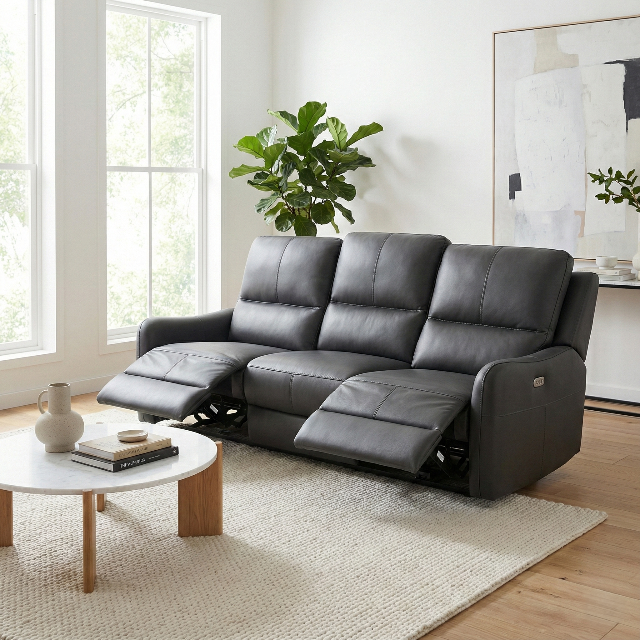 3 Seater Power Recliner Sofa