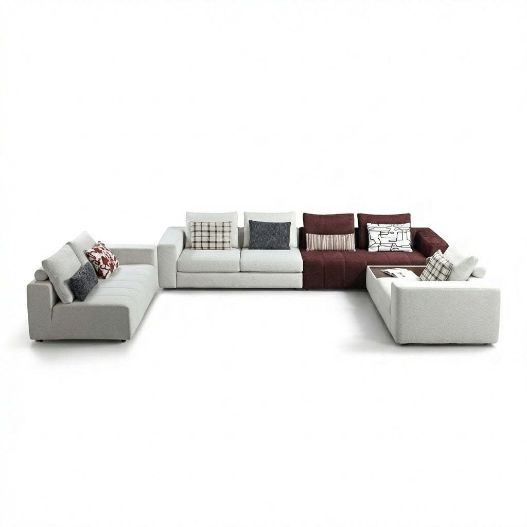 Detachable Fabric Sofa – 3 Seater
