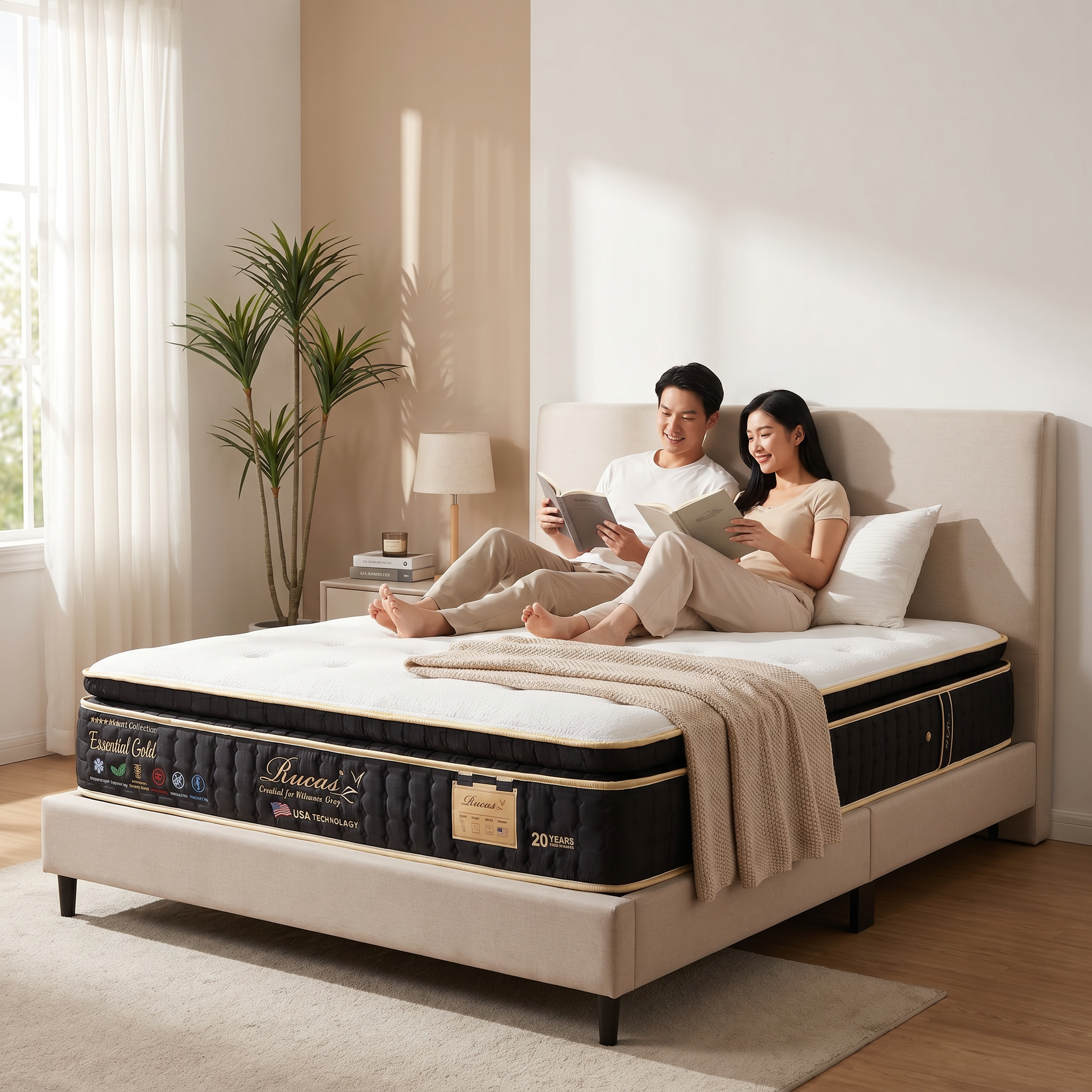 Rucas Harmony Gold Luxury Mattress
