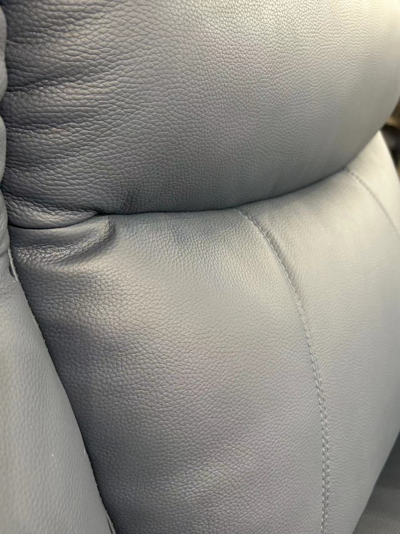 Alto Half Leather Recliner Sofa 3