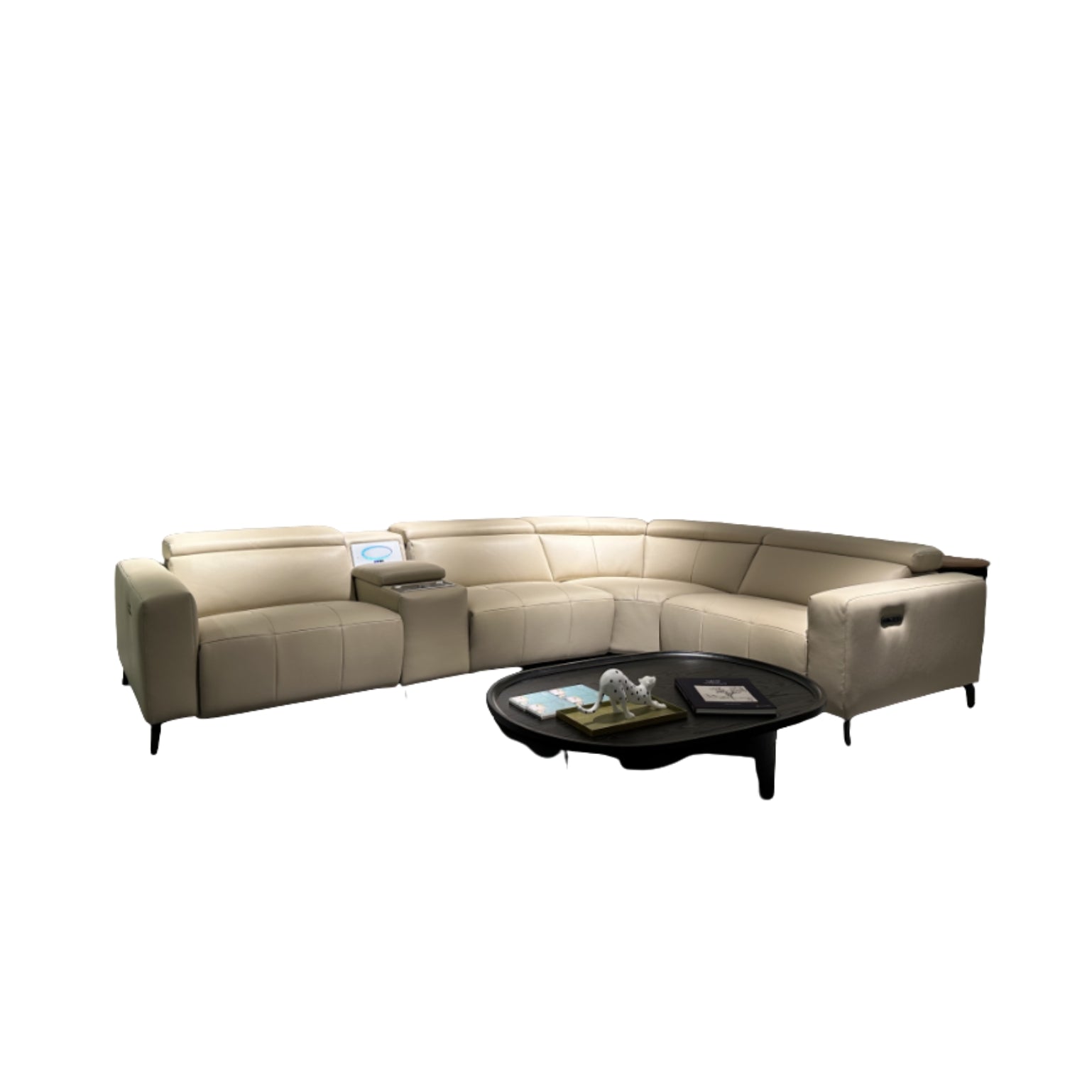 Nexo Fabric Recliner Corner Sofa 2