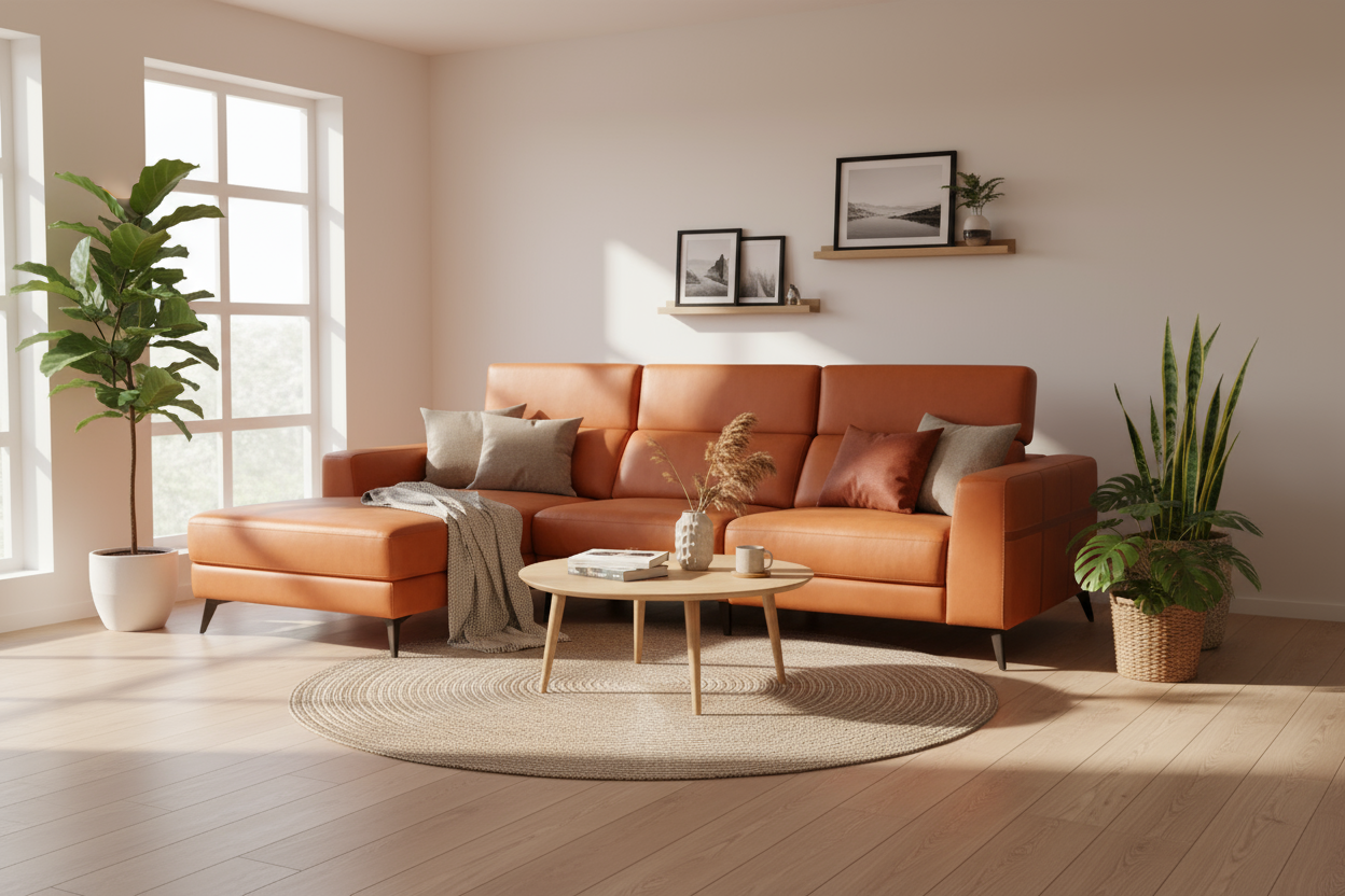 Urban Half Leather L-Shape