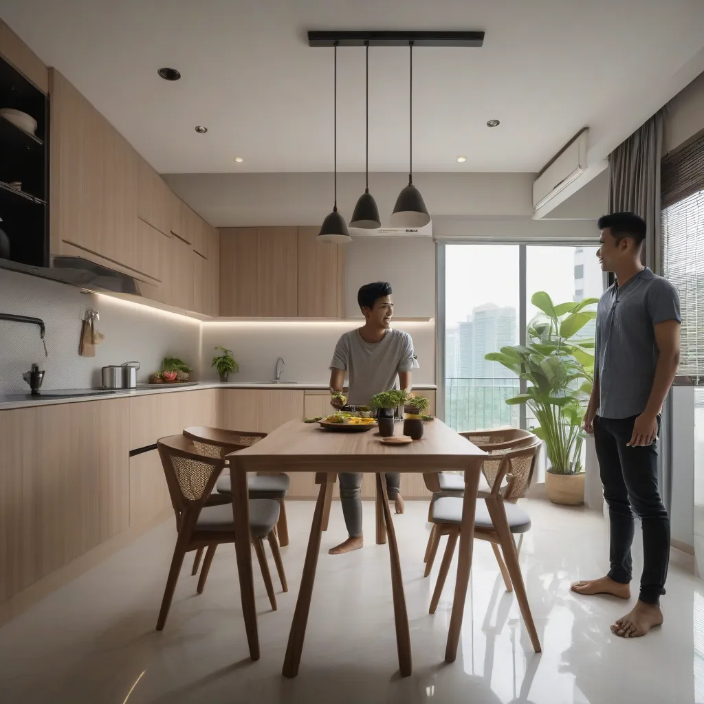 Coordinated dining set with matching table and chairs styled together in a dining room