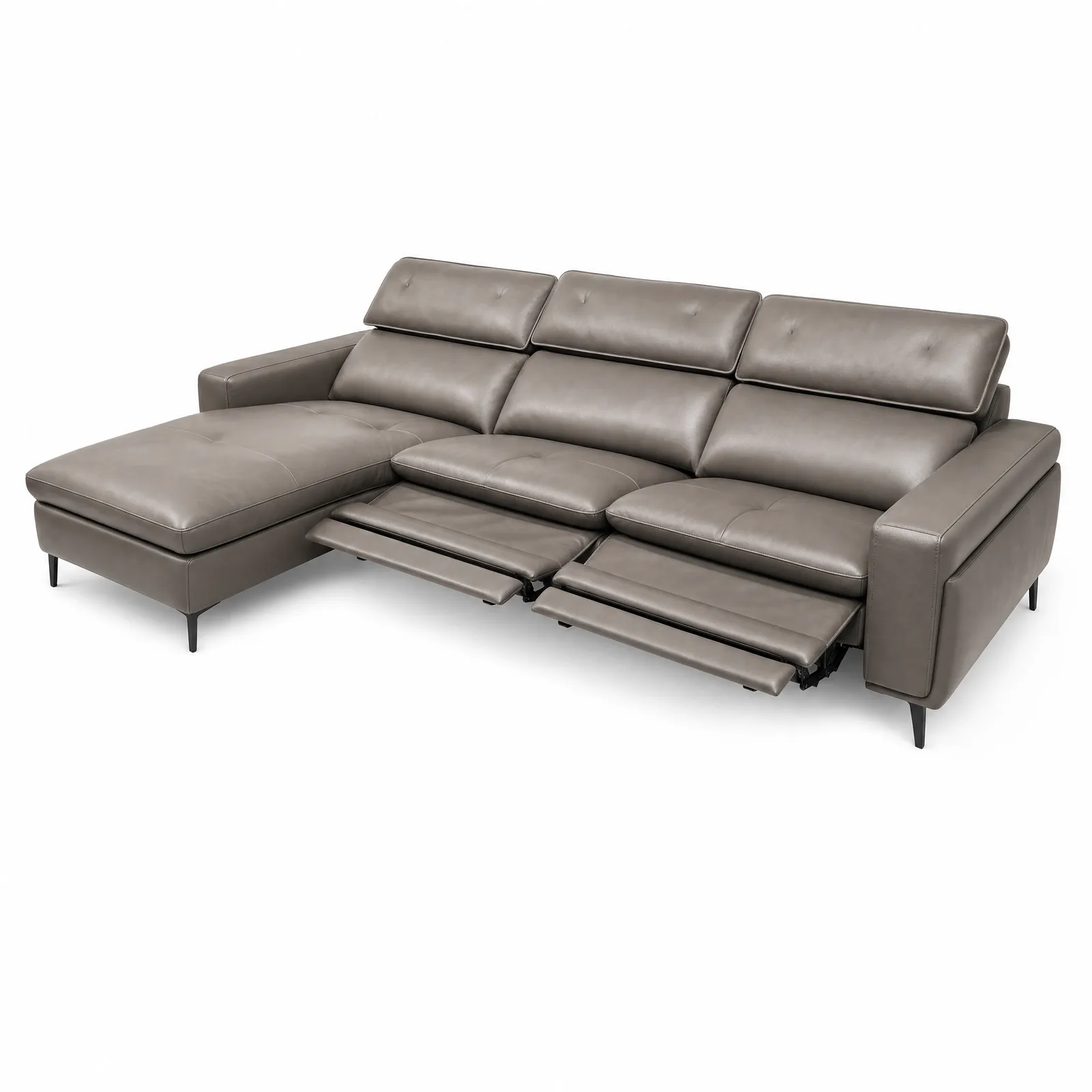 Bilbao Fabric L-Shape Sofa in a bright Singapore living room