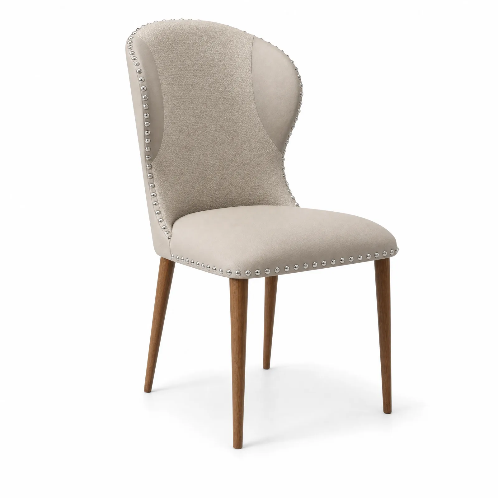 Cairo PU Leather Dining Chair in a bright Singapore dining room