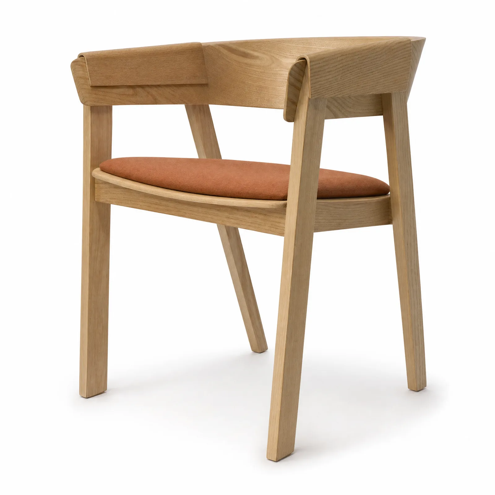 Enzo Fabric Dining Chair in a bright Singapore dining room