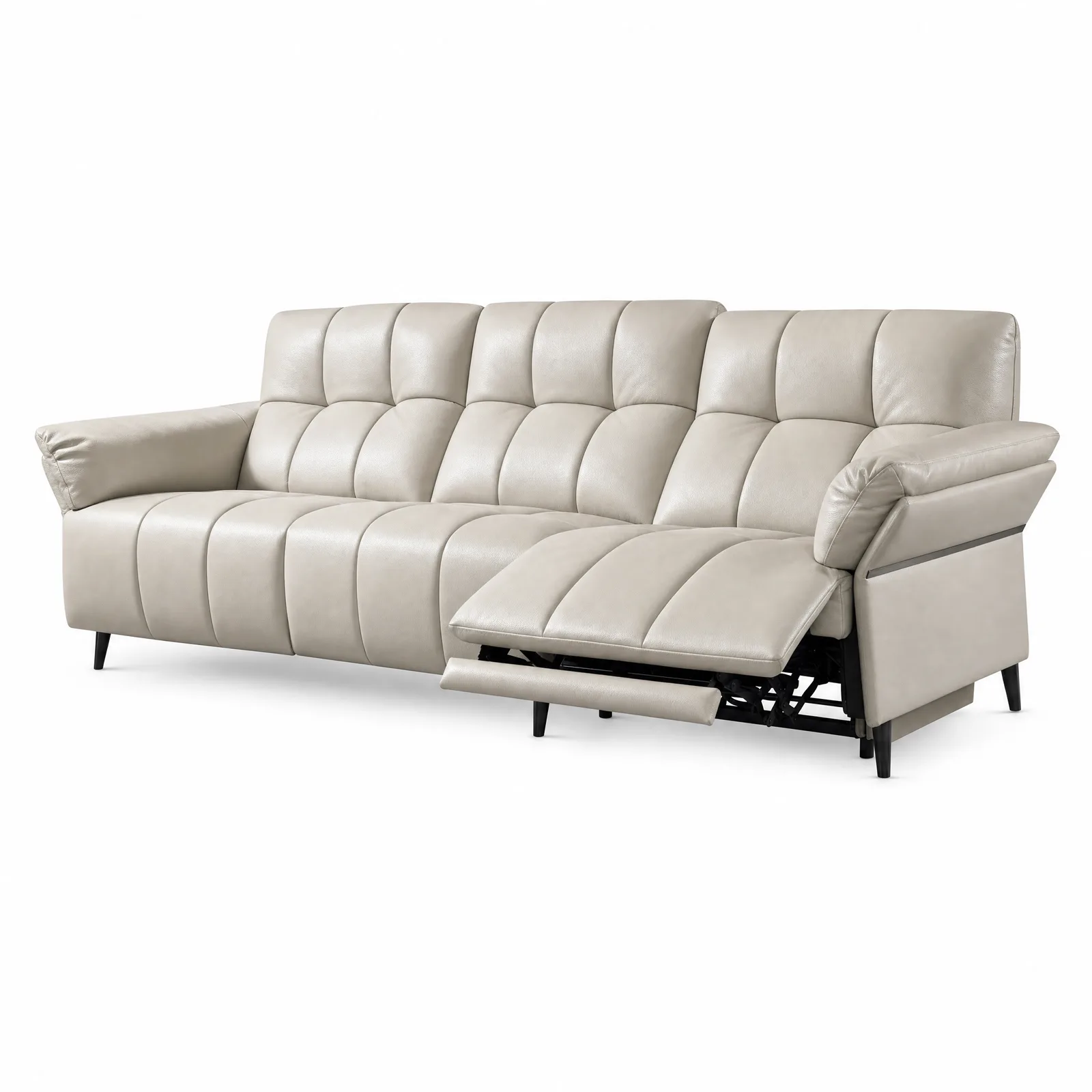 Faro Fabric L-Shape Sofa in a bright Singapore living room