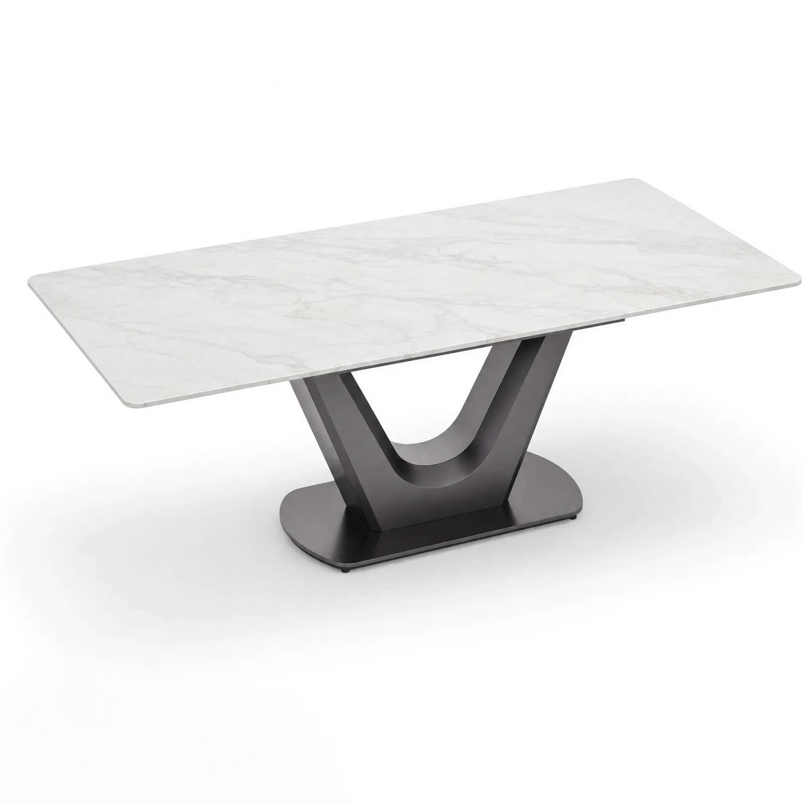 Ghent Scratch-Resistant Dining Table in a bright Singapore dining room