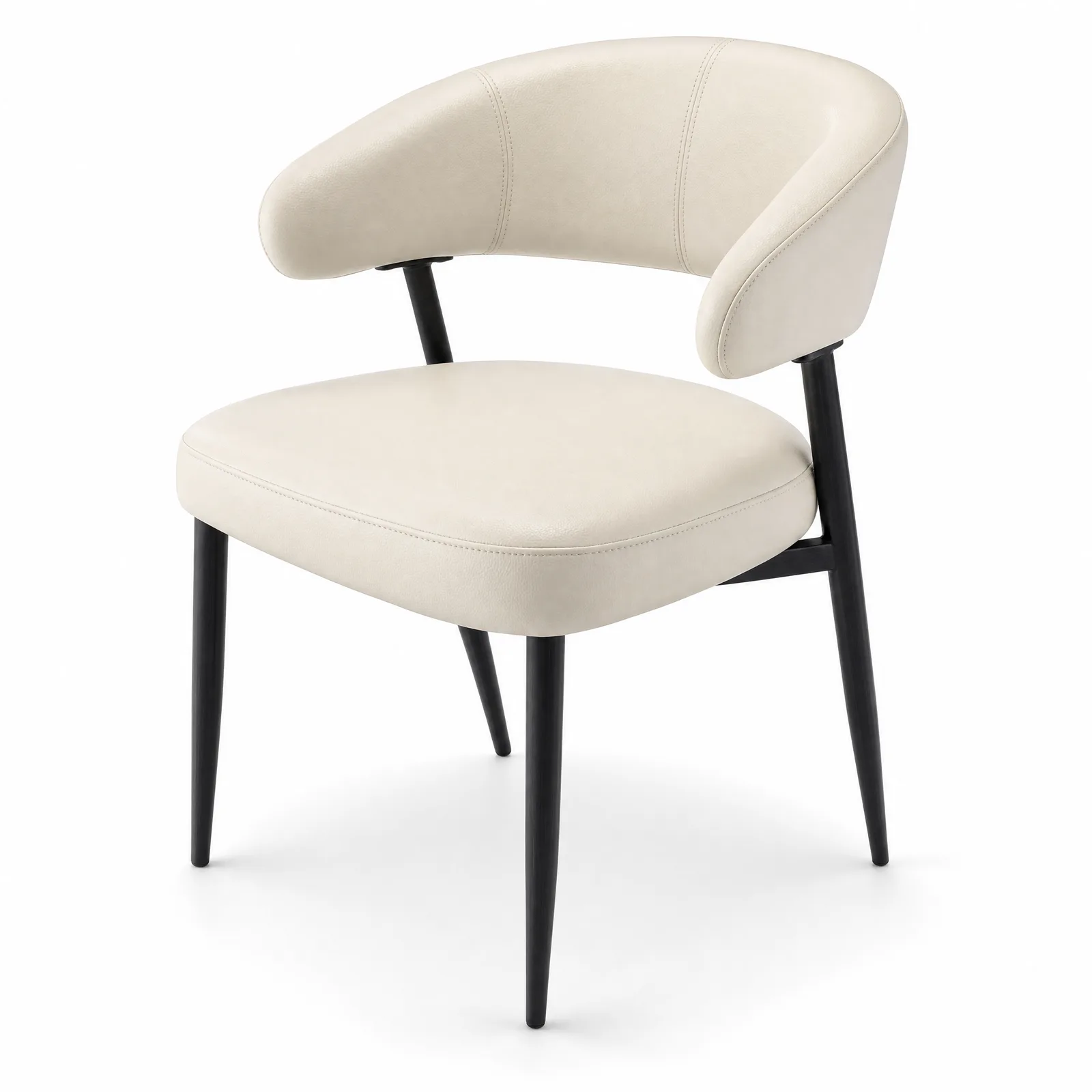 Karo Tech Fabric Dining Chair in a bright Singapore dining room