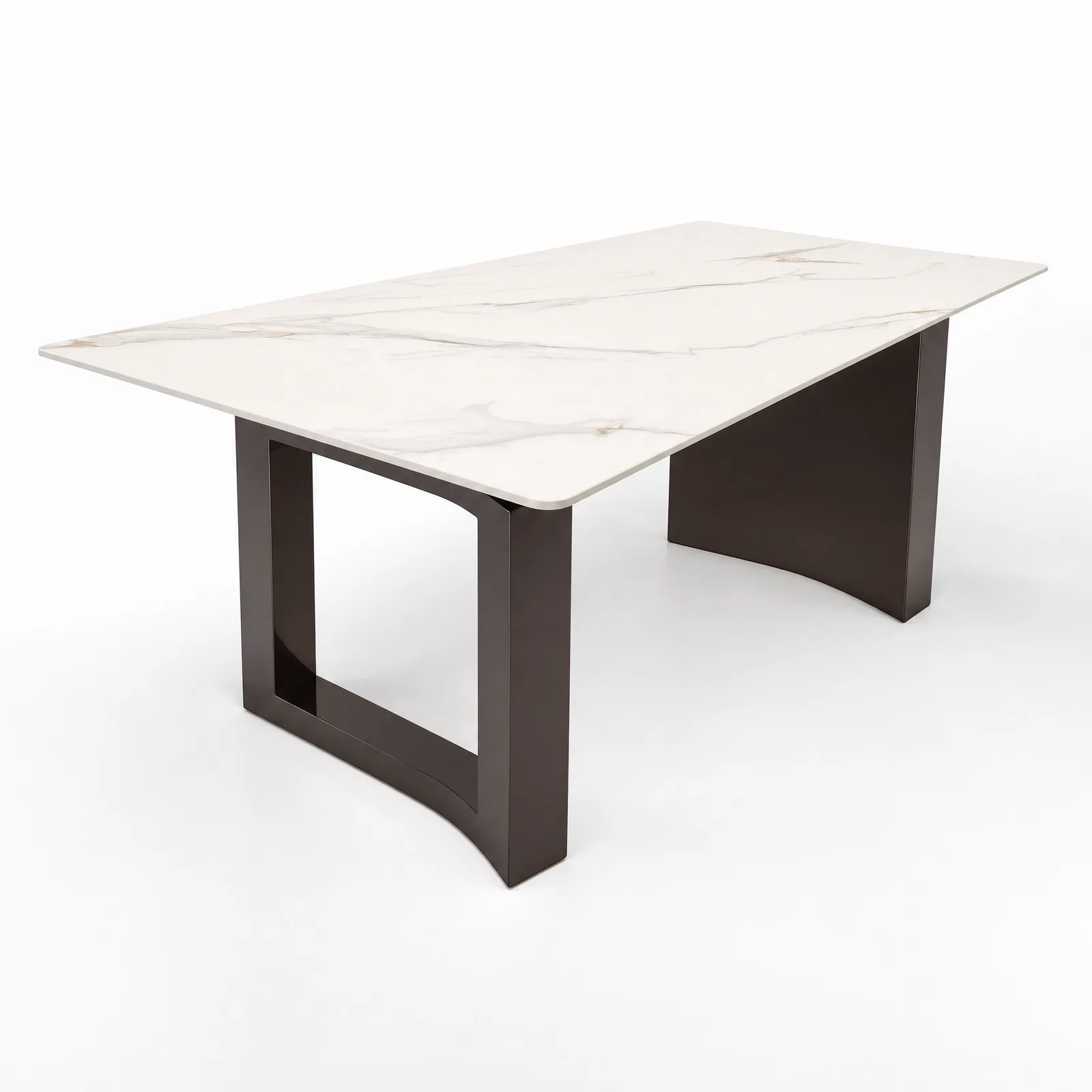 Lucca Scratch-Resistant Dining Table in a bright Singapore dining room