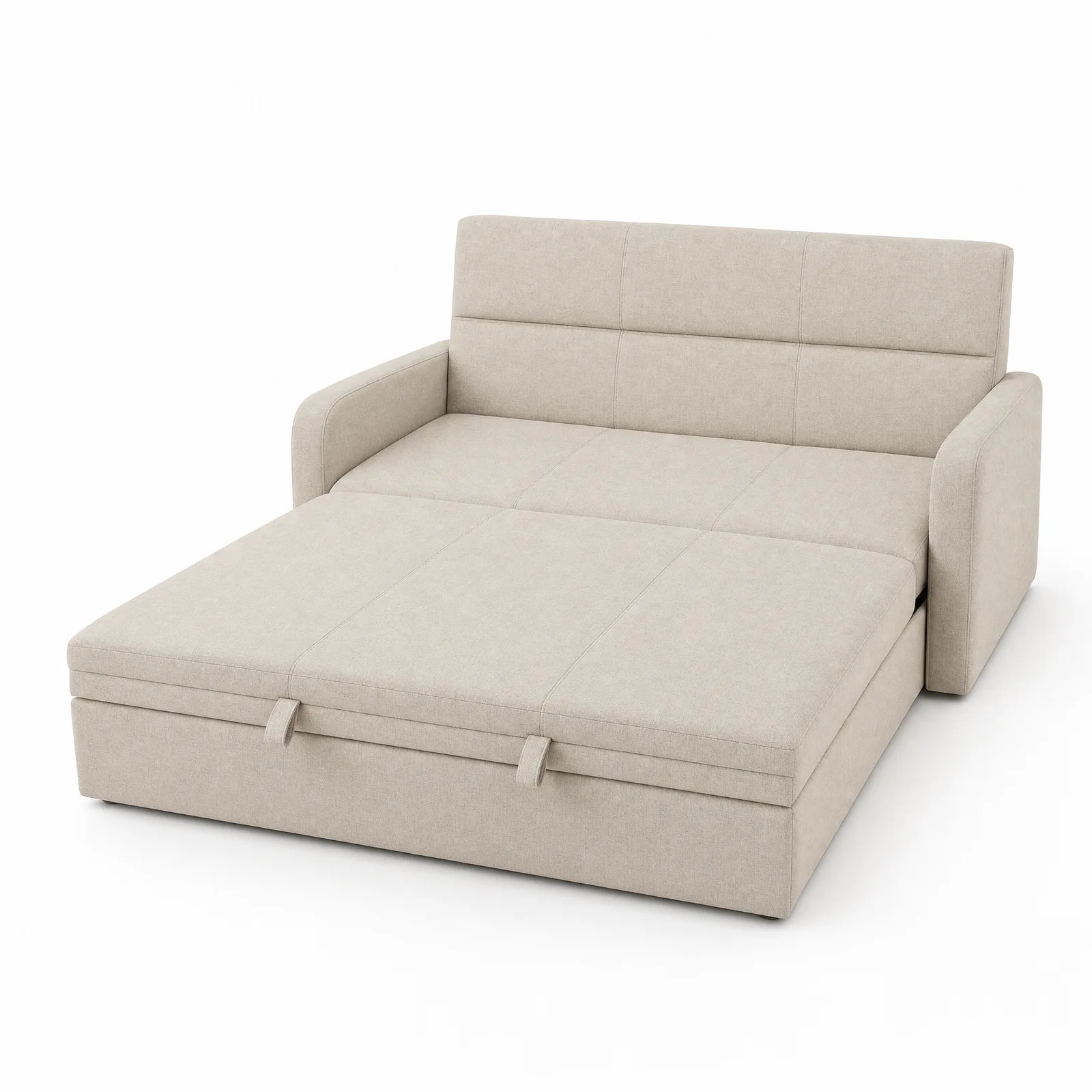 Malmo Fabric Sofa Bed in a bright Singapore living room