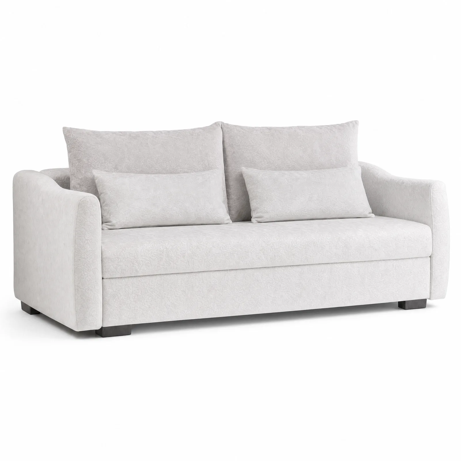 Narvik Fabric Sofa Bed in a bright Singapore living room