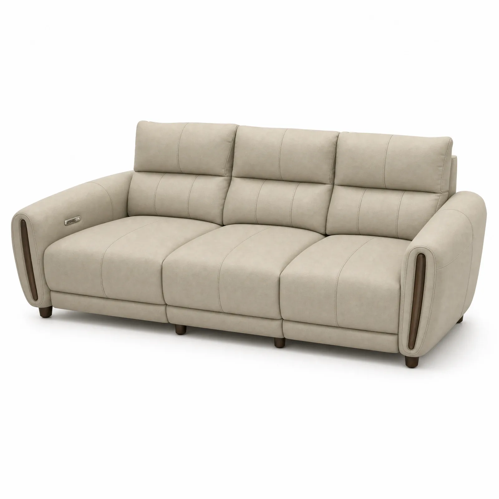 Oslo Fabric Recliner Sofa in a bright Singapore living room