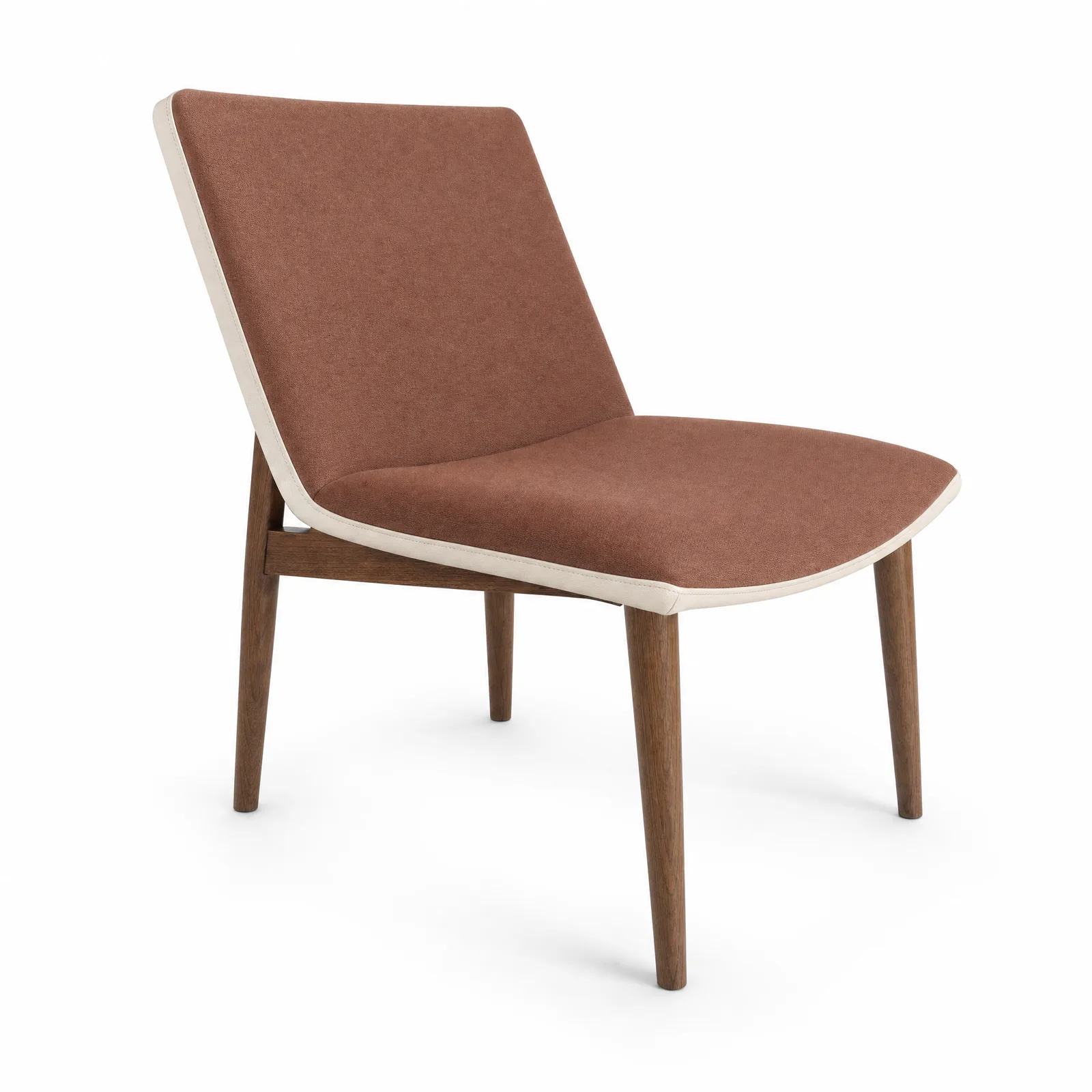 Reya Dual-tone Dining Chair in a bright Singapore dining room