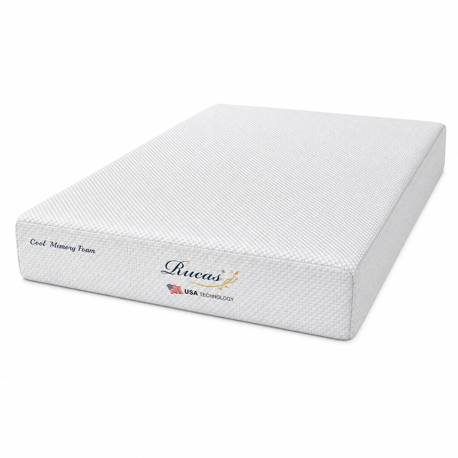 Rucas Cool Memory Foam Mattress, studio view