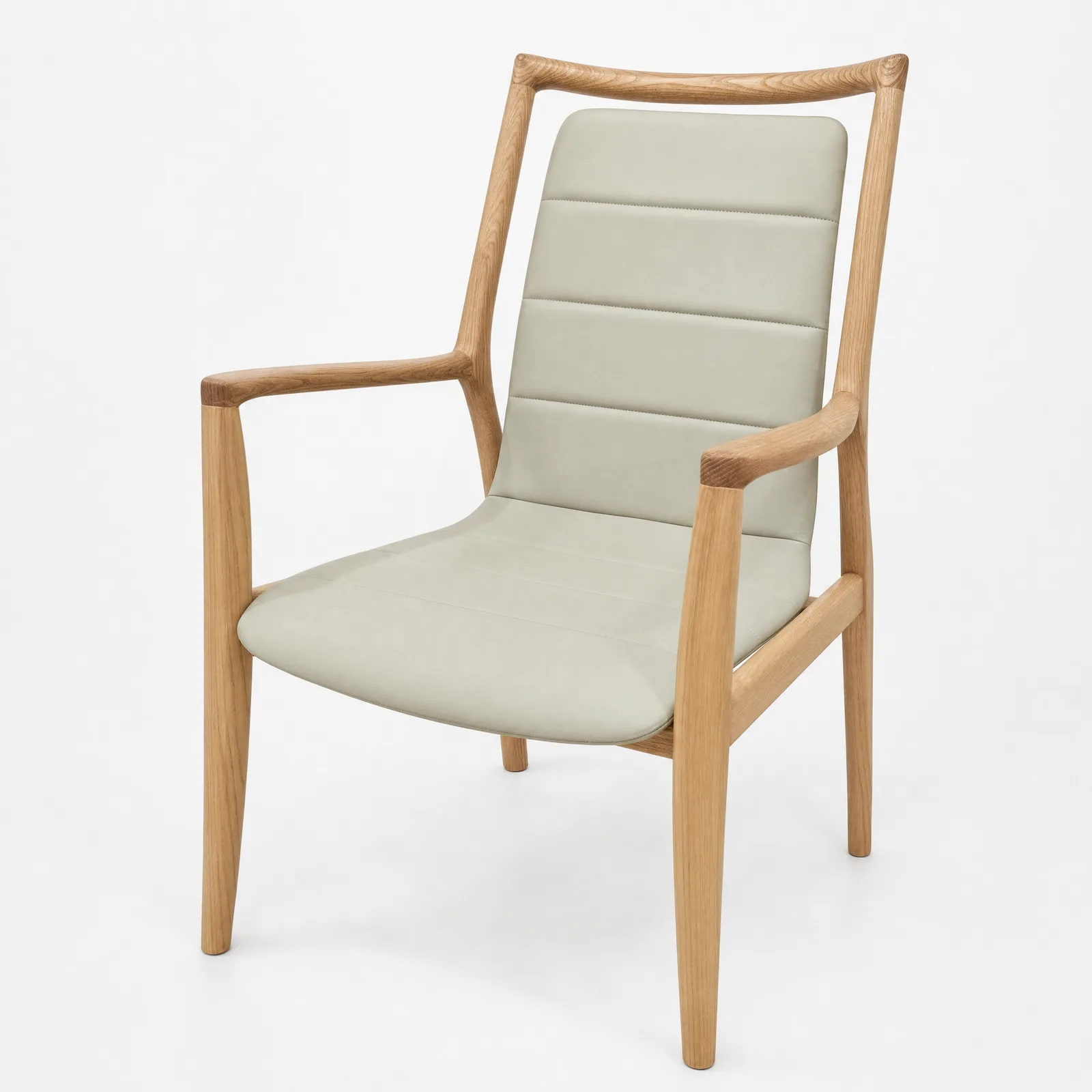 Talia Fabric Dining Chair in a bright Singapore dining room