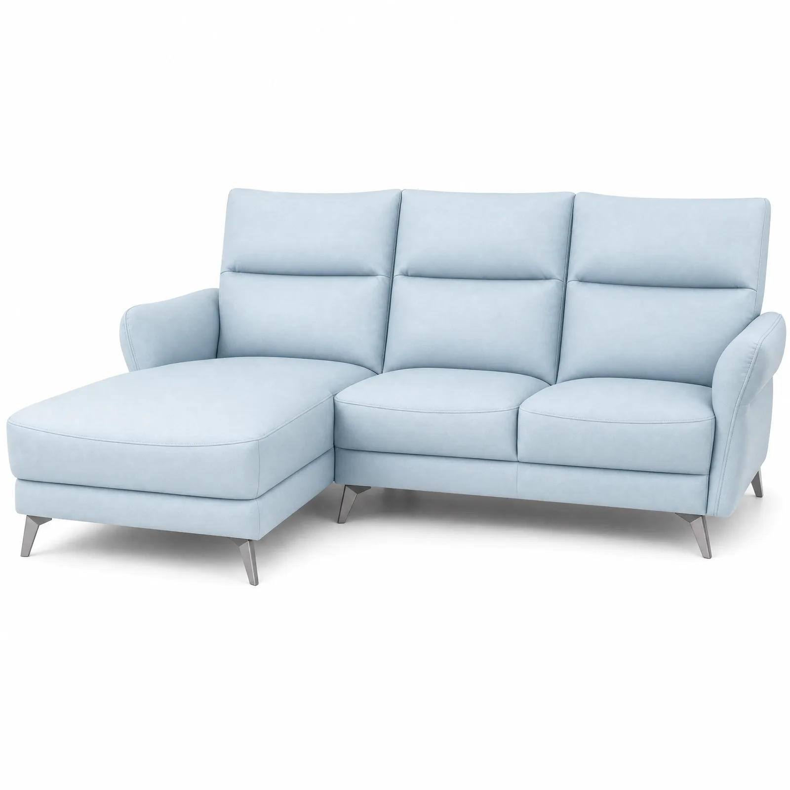 Trento Fabric L-Shape Sofa in a bright Singapore living room