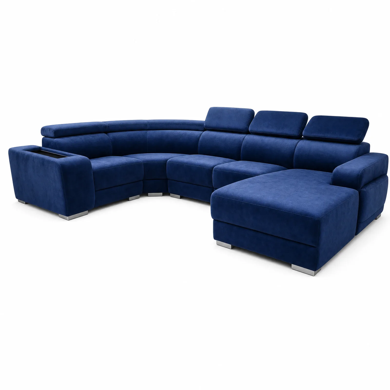 Zermatt Fabric L-Shape Sofa in a bright Singapore living room